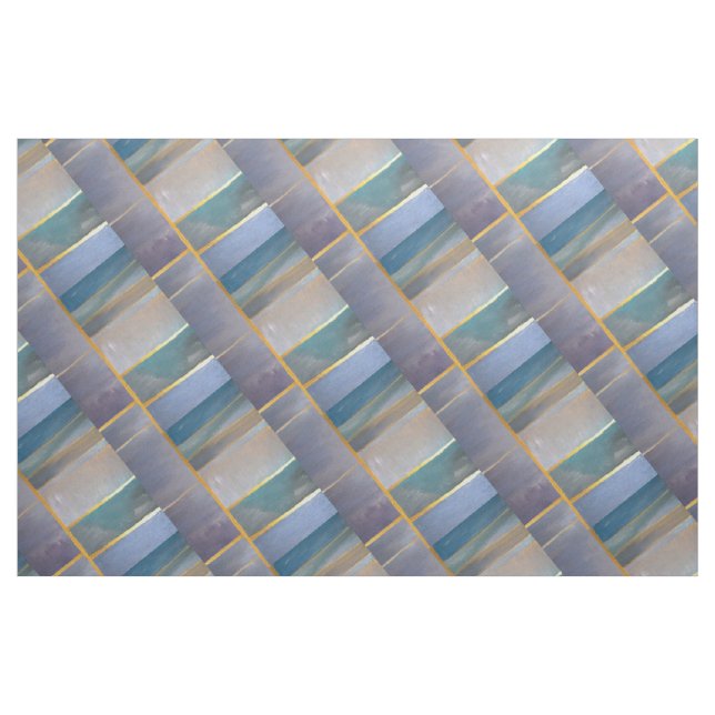 Rustic Abstract | Earthy Neutral Wood Grain Fabric (Yard)