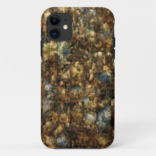  Rustic Abstract Texture Mobile Case