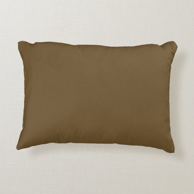 Rustic Acorn & Oak Leaf Pillow (Back)