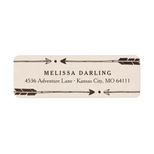 Rustic Adventure Themed Address Labels
