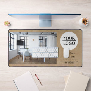 Rustic Ajouter votre logo Custom Text Photo Compan