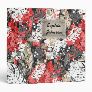 Rustic album, antique, vintage binder