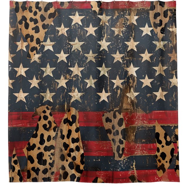 Rustic American Flag Leopard Print (3) (Front)