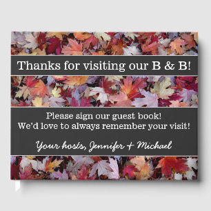 Rustic and Basic B&B Guestbook