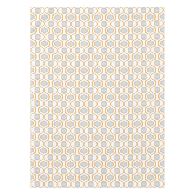 Rustic Angles: Farmhouse Geometric Shades Tablecloth (Front)