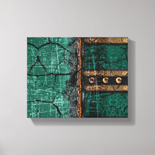 Rustic Antique Ancient Renaissance Tome 1 Canvas Print