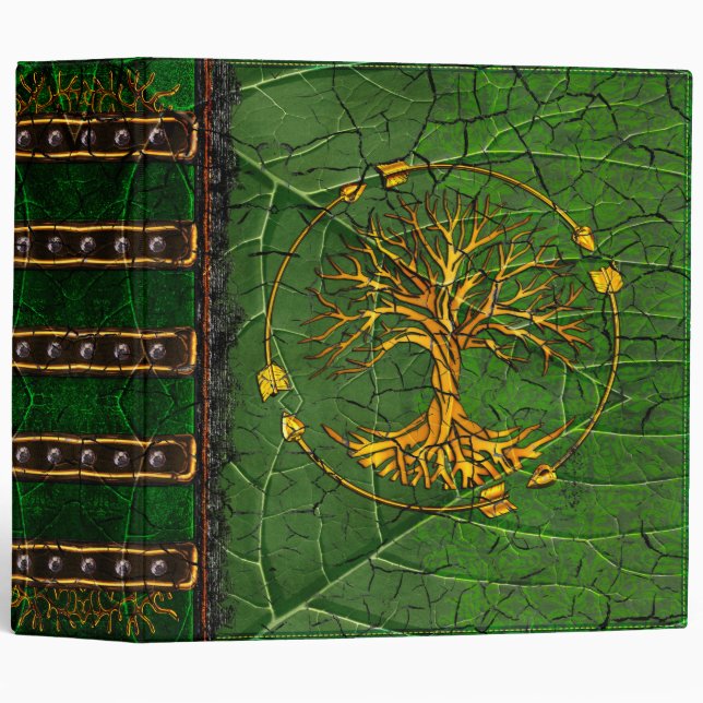 Rustic Antique Ancient Renaissance Tome 2 Binder (Front/Spine)