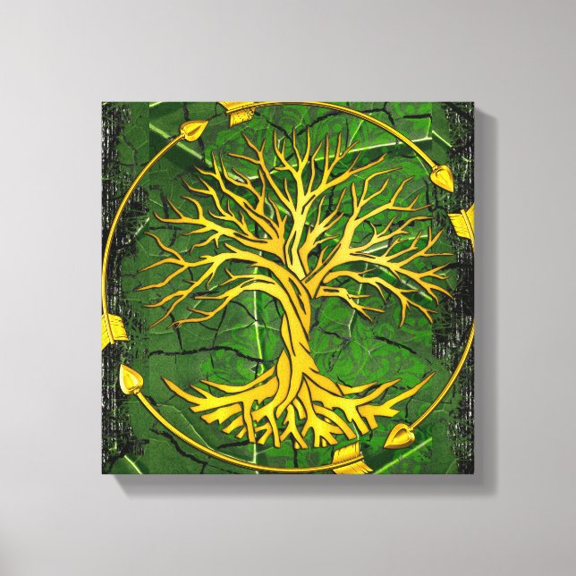 Rustic Antique Ancient Renaissance Tome 2 Canvas Print (Front)