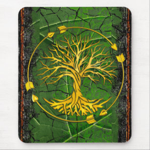 Rustic Antique Ancient Renaissance Tome 2 Mouse Pad