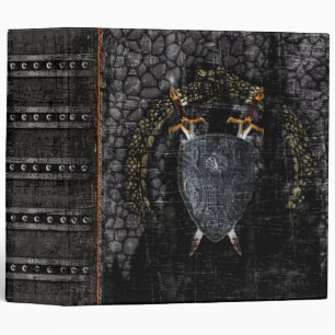 Rustic Antique Ancient Renaissance Tome 4 Binder