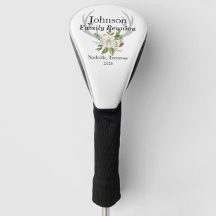 Rustic Antlers Family Reunion Golf Head Cover