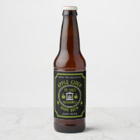 Rustic Apple Cider Personalized 