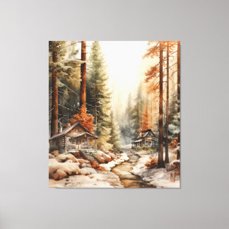 Rustic Autumn Canvas Print