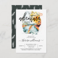 Rustic Autumn Forest | Bridal Shower Invitation