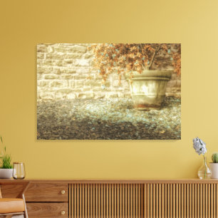 Rustic Autumn Garden Canvas Print