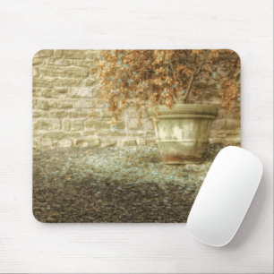 Rustic Autumn Garden Mouse Pad