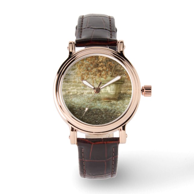 Rustic Autumn Garden Watch (Front)