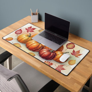 Rustic Autumn Harvest Watercolor Pumpkins