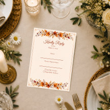 Rustic Autumn Leaves Wedding
