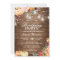 Rustic Autumn Pumpkin Floral Birthday Party