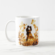 Rustic Autumn Wedding Mug