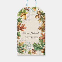 Rustic Autumn Woodland Baby Shower