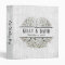 Rustic Baby's Breath White Barn Wood Wedding Album