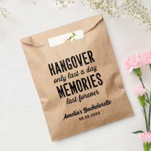 Rustic Bachelorette Party Hangover Recovery Kit Fa Favour Bag