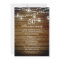 Rustic Backyard 50th Anniversary Invitation
