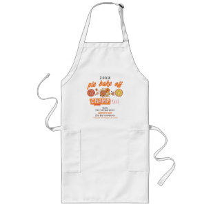 Rustic Bake Off Pumpkin Pie Competition Champion Long Apron
