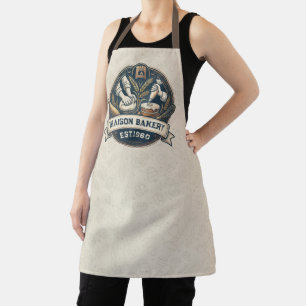 Rustic Bakery Store Pastry Dessert Sweet Cake Shop Apron