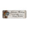 Rustic Barn Country Wedding  Address Labels