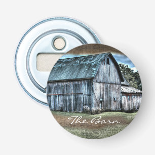 Rustic Barn Farm Truck Tractor Rooster Hen Bottle Opener