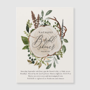 Rustic barn farmhouse botanical bridal shower
