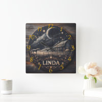 Rustic Barn Night Sky Wood Carving Art