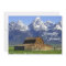 Rustic Barn Rocky Mountain Wedding Invitations