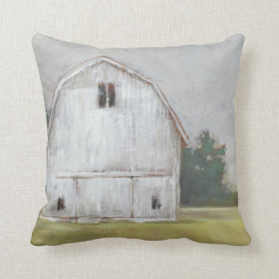 Rustic Barn Throw Pillow