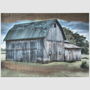 Rustic Barn Tissue Paper