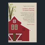 Rustic Barn Wedding Invitation<br><div class="desc">This unique,  modern,  and romantic Rustic Barn wedding collection by Berry Berry Sweet will help you pull of the fabulous barn wedding you've always dreamed of. 
 Design © berryberrysweet.com</div>