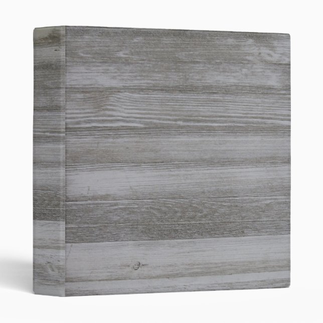 Rustic Barn Wood Binder (Front/Spine)