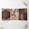Rustic Barn Wood Lace Sunflower Wedding Photo
