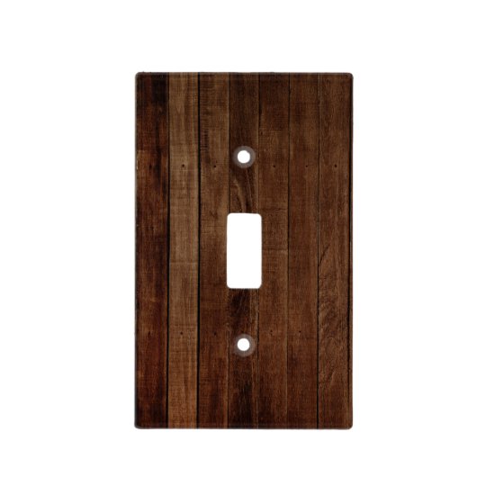 Rustic Barn Wood Light Switch Cover | Zazzle.ca