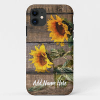 Rustic Barn Wood Sunflower