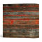 Rustic Barn Wood w/ Graffiti Window Wedding Album