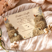 Rustic Barnyard Farm Animals  Diapper Raffle