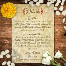 Rustic Baroque Floral Mexican Wedding