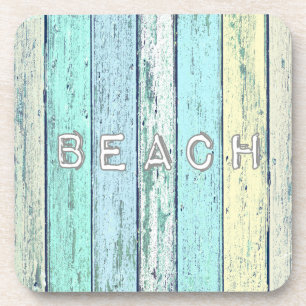 Rustic Beach Driftwood Coaster