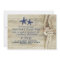 Rustic Beach Driftwood Nautical Rope Navy Wedding