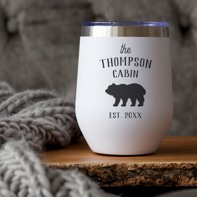 Rustic Bear Personalized Family Name (Creator Uploaded)