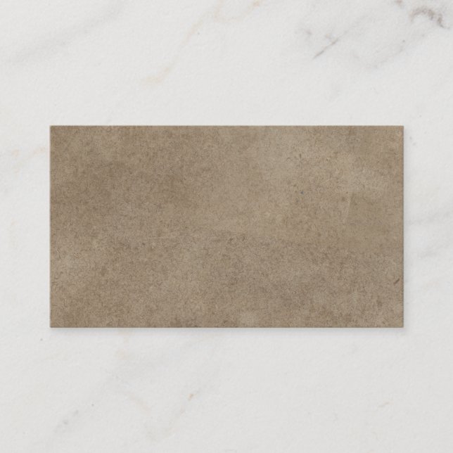 Rustic Bear Template Business Card (Front)